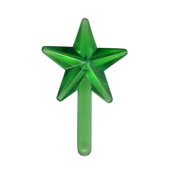 Green Classic Small Stars 5 pack Green classic small stars 5 pack