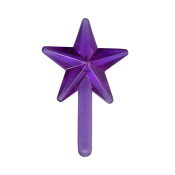 Purple Classic Small Stars (5-pack)