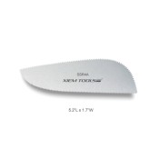 Stainless Steel Clay Rib 4A - Serrated
