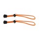 Reusable Orange Clay Bag Ties (2 ct.)